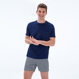 BLUEMINT. Bond Tailored Mid Length Swim Shorts MARINE RUPERTO